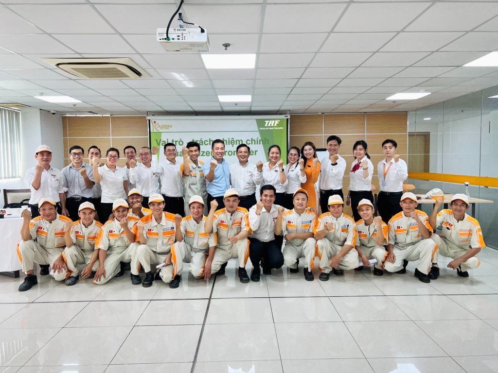 Toyota An Thành Fukushima hoàn thành Chương trình Kaizen Promoter về